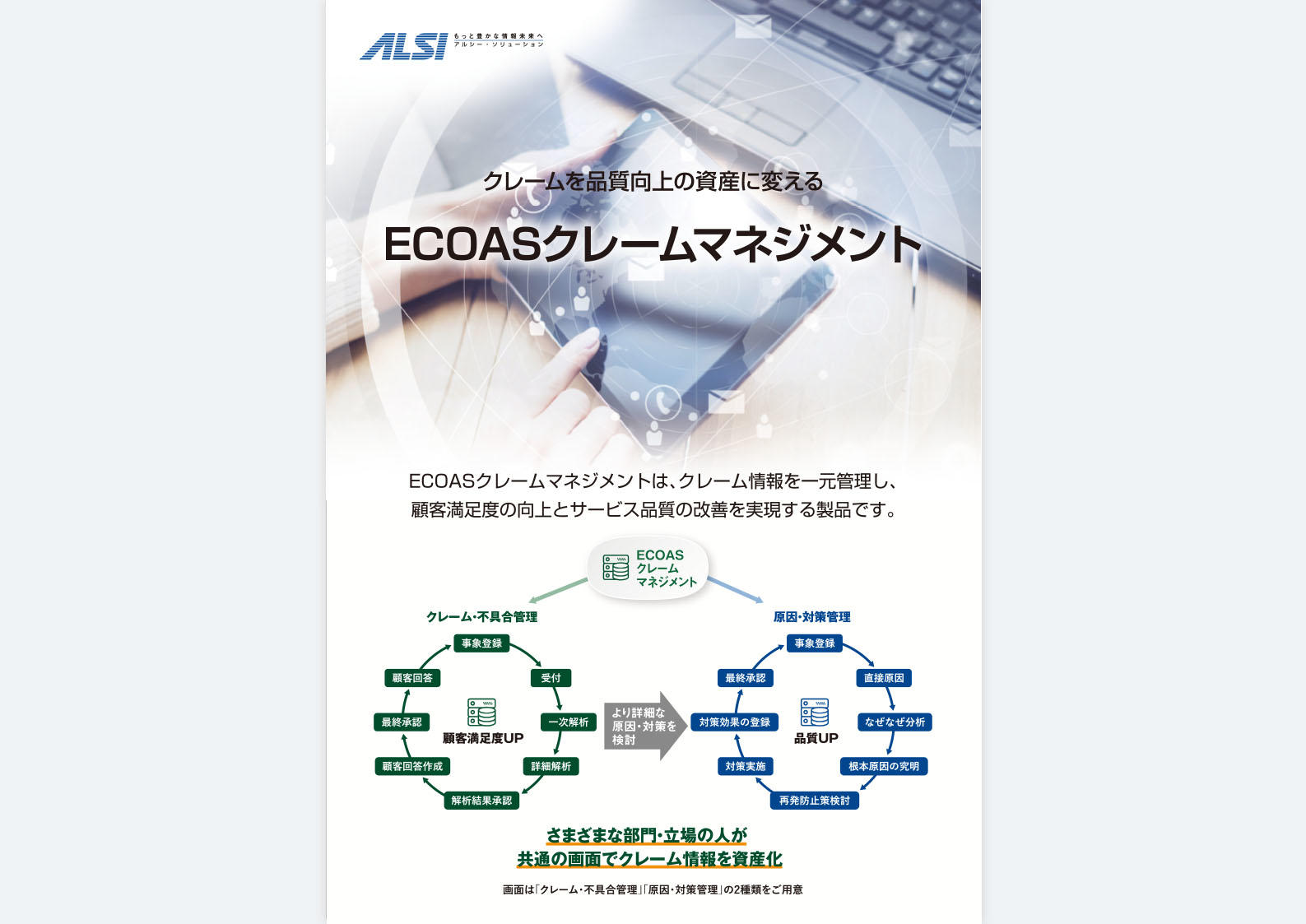 ECOAS クレームマネジメント